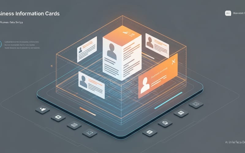 AI organizing local business information